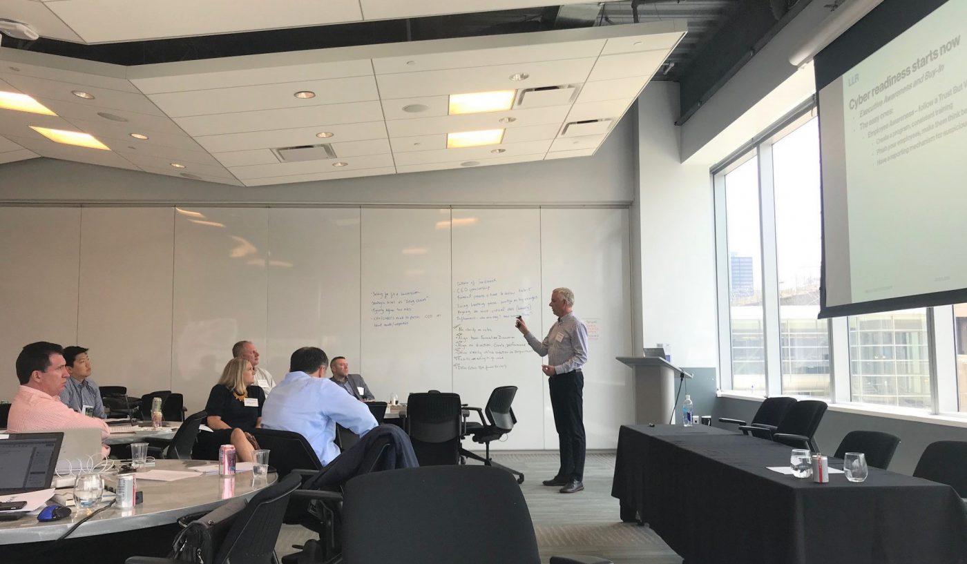 Mike Zarzeka on Cyber Security at LLR CFO Collaborate 2019
